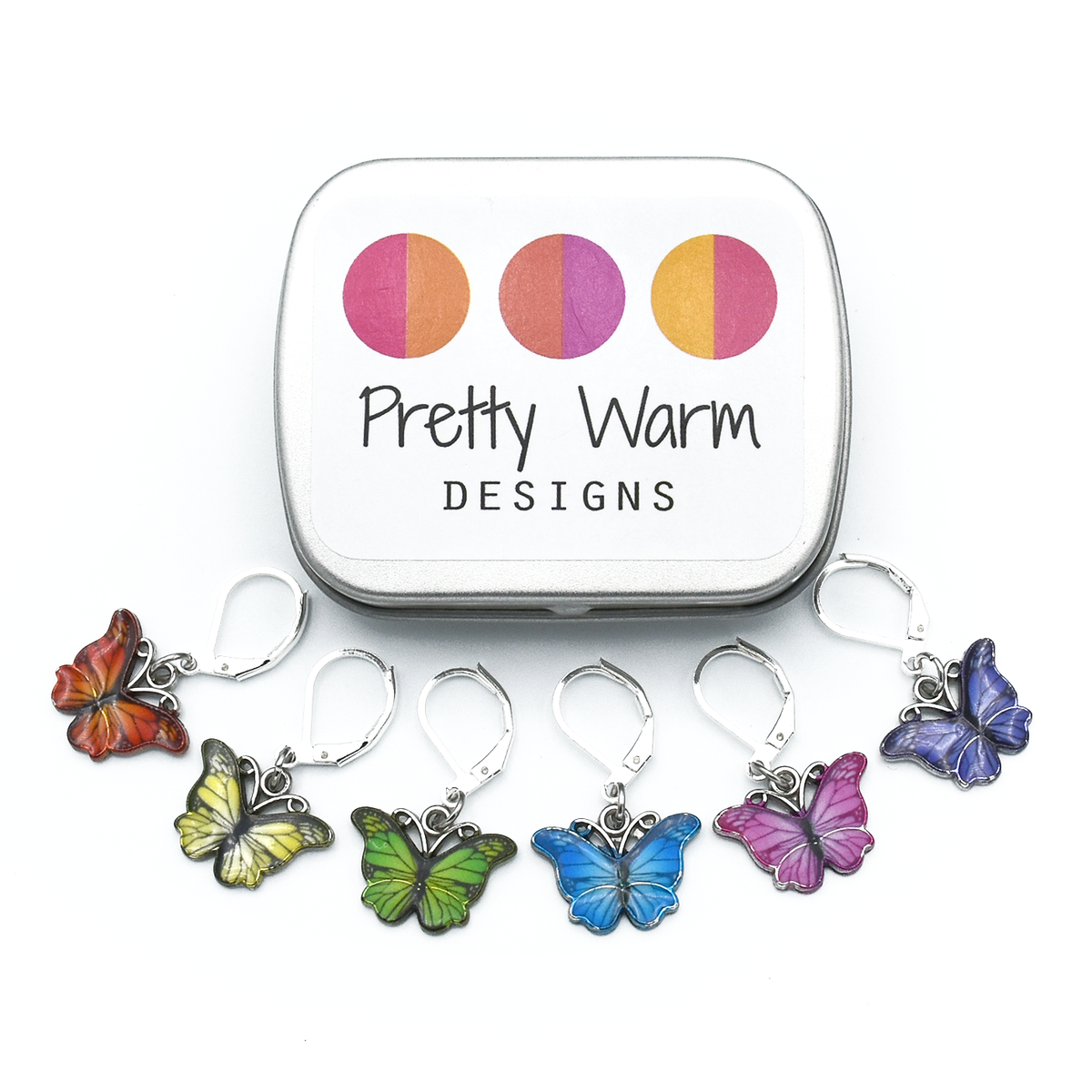 Butterfly Crochet Stitch Markers  Girlfriend Gift – Pretty Warm Designs
