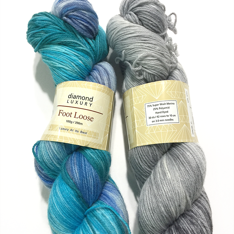 Diamond Luxury Foot Loose Sock yarn