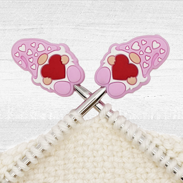 Cute Owls Ring Stitch Markers for Knitting With Storage Case, Handmade by Pretty Warm Designs