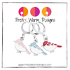 Birds of a Feather Set of 3 Locking Stitch Markers for crochet or knitting