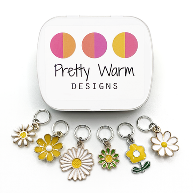 Daisies Knitting Stitch Markers | Summer Gift