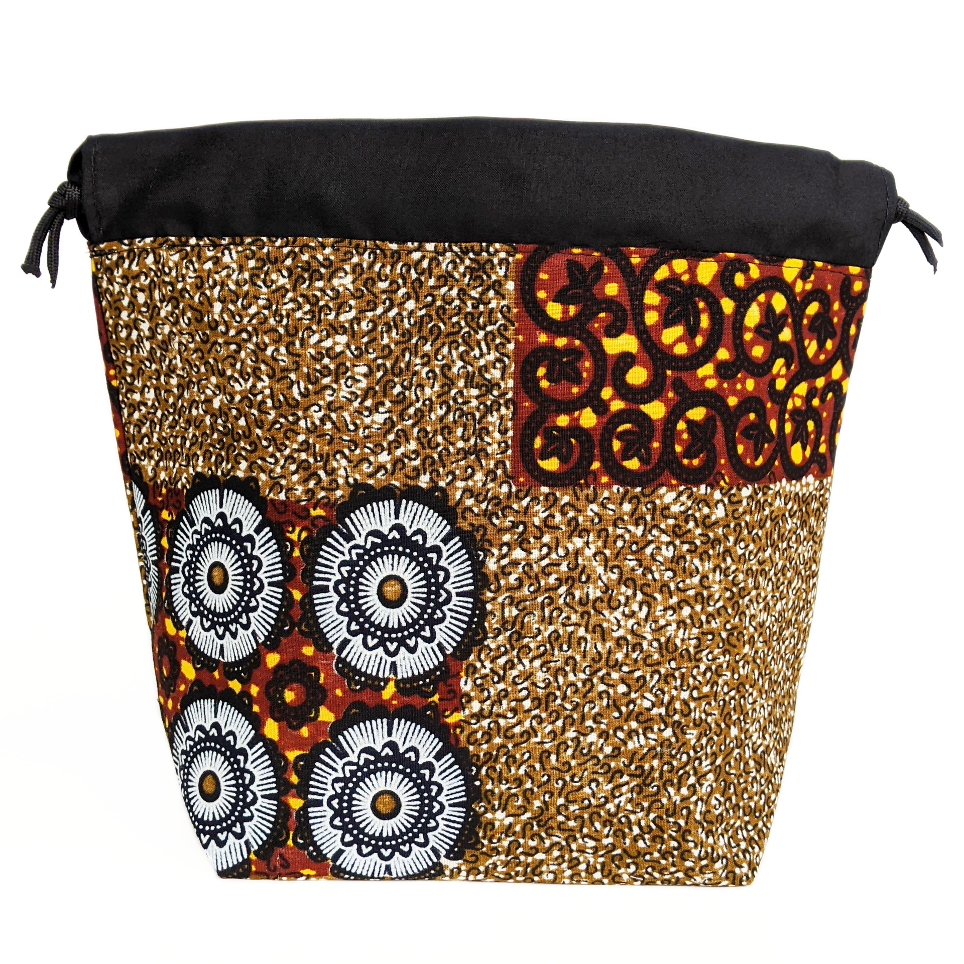 Harvest drawstring project bag