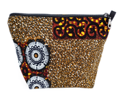 Harvest zipper project bag