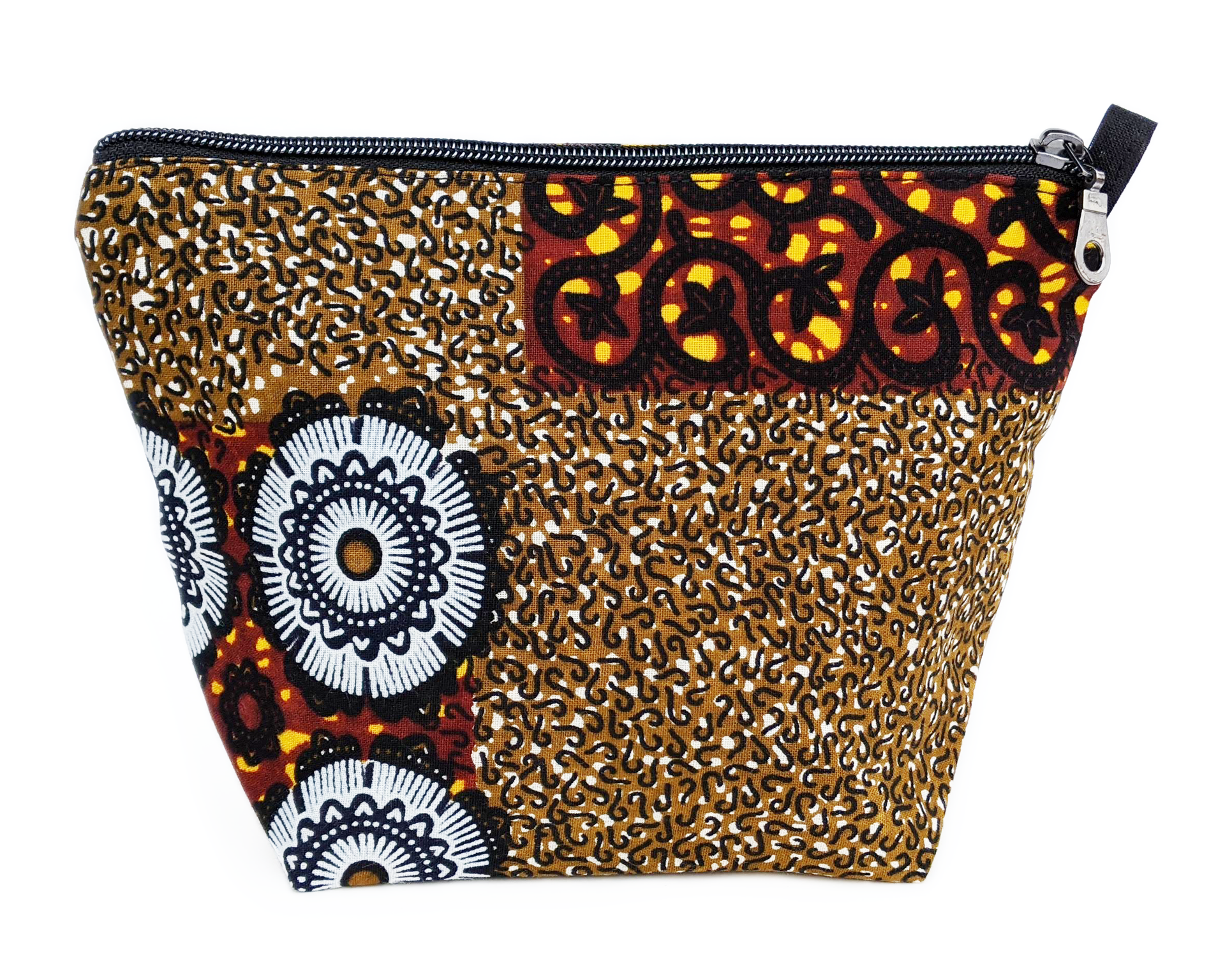 Harvest zipper project bag