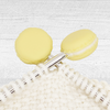 Lemon Macaron Stitch Stoppers for Knitting