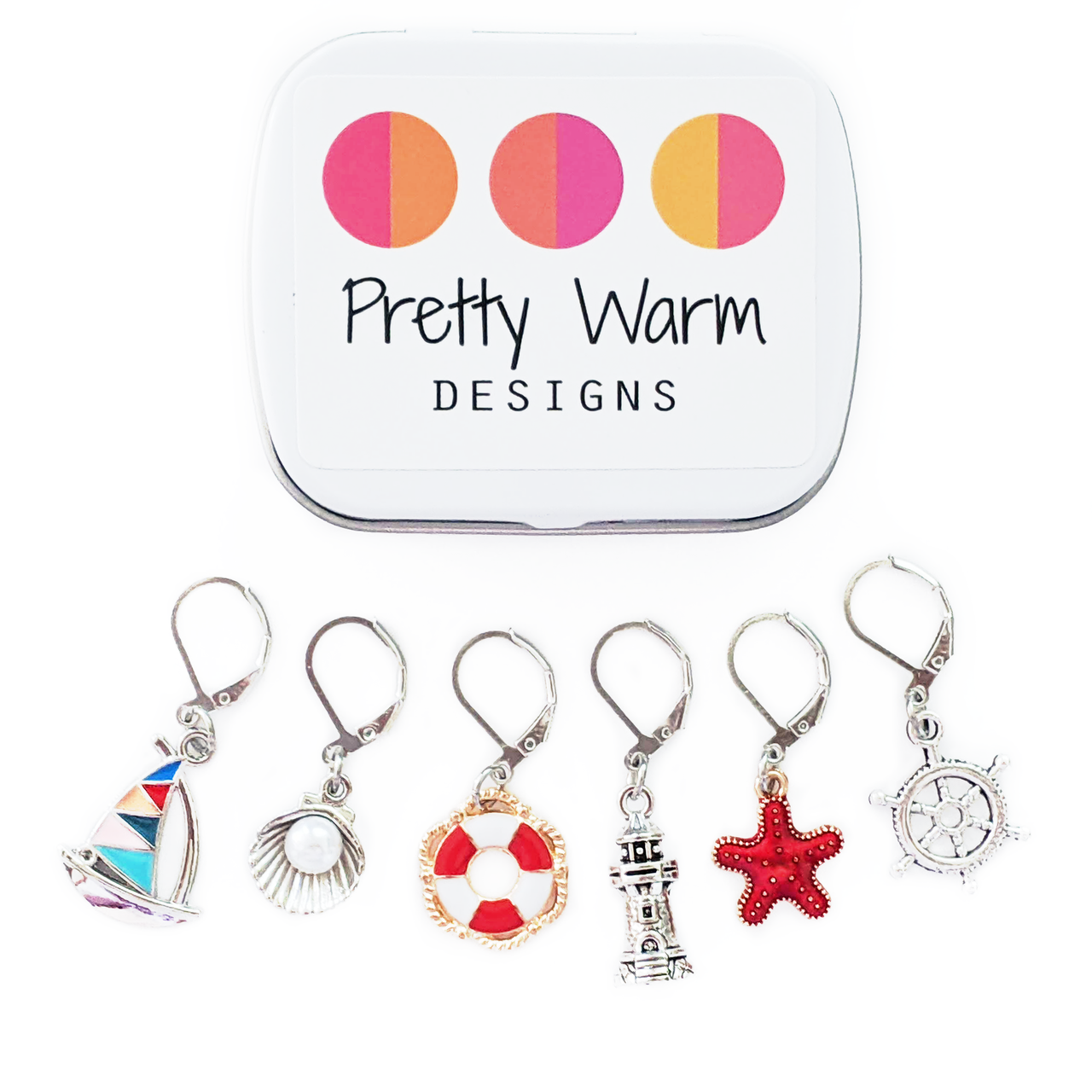 Nautical Treasure Crochet Markers | Pretty Warm Designs