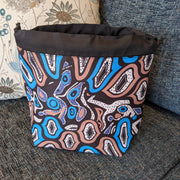 Tide Pools Drawstring Project Bag