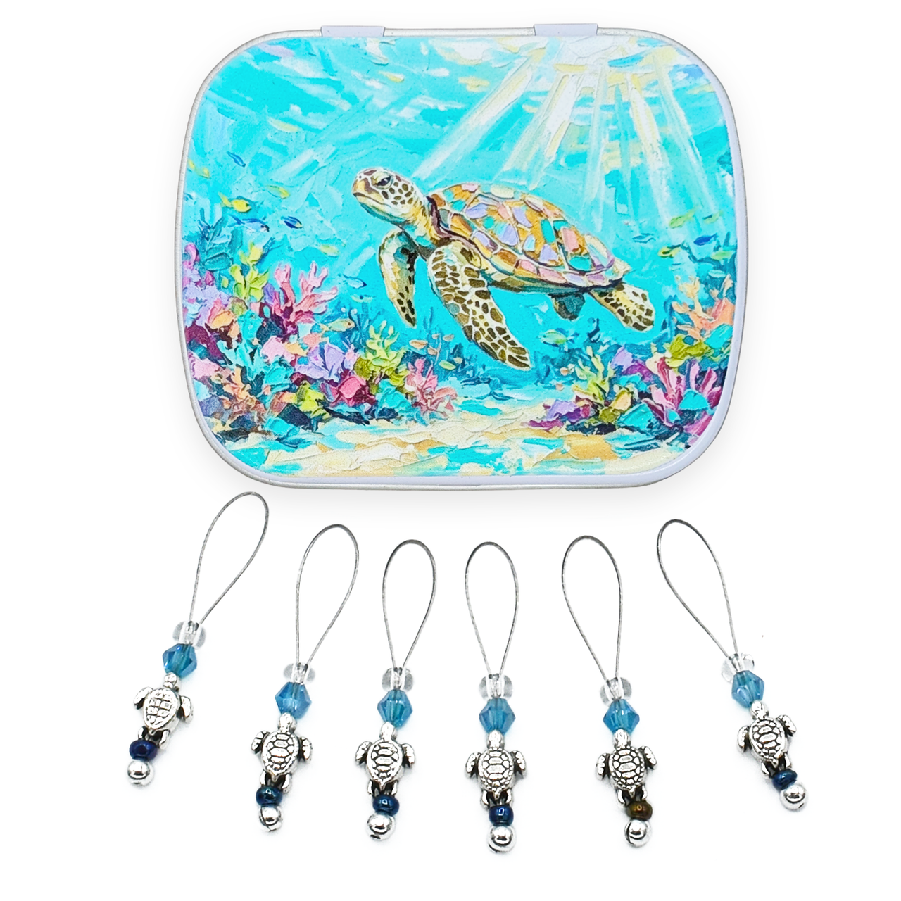 Baby Turtle Stitch Markers | Gift For Knitter