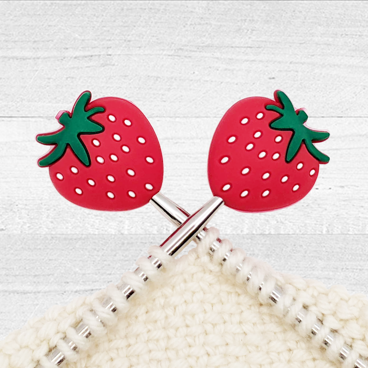 Strawberry Stitch Stoppers