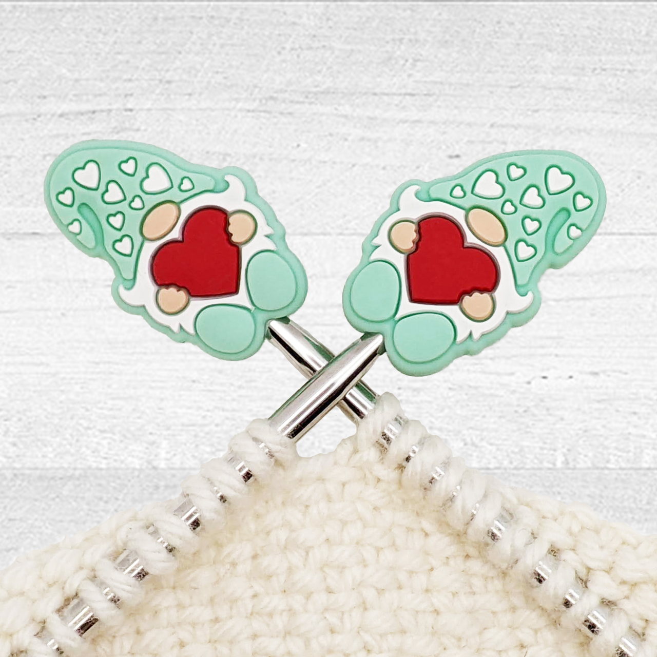 Valentine Gnome Stitch Stoppers