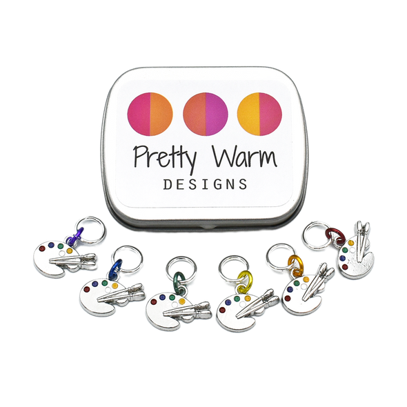 Artist Stitch Markers | Knitting