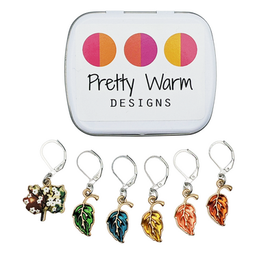 Autumn Glory Removable Stitch Markers | Crochet and Knitting Supplies