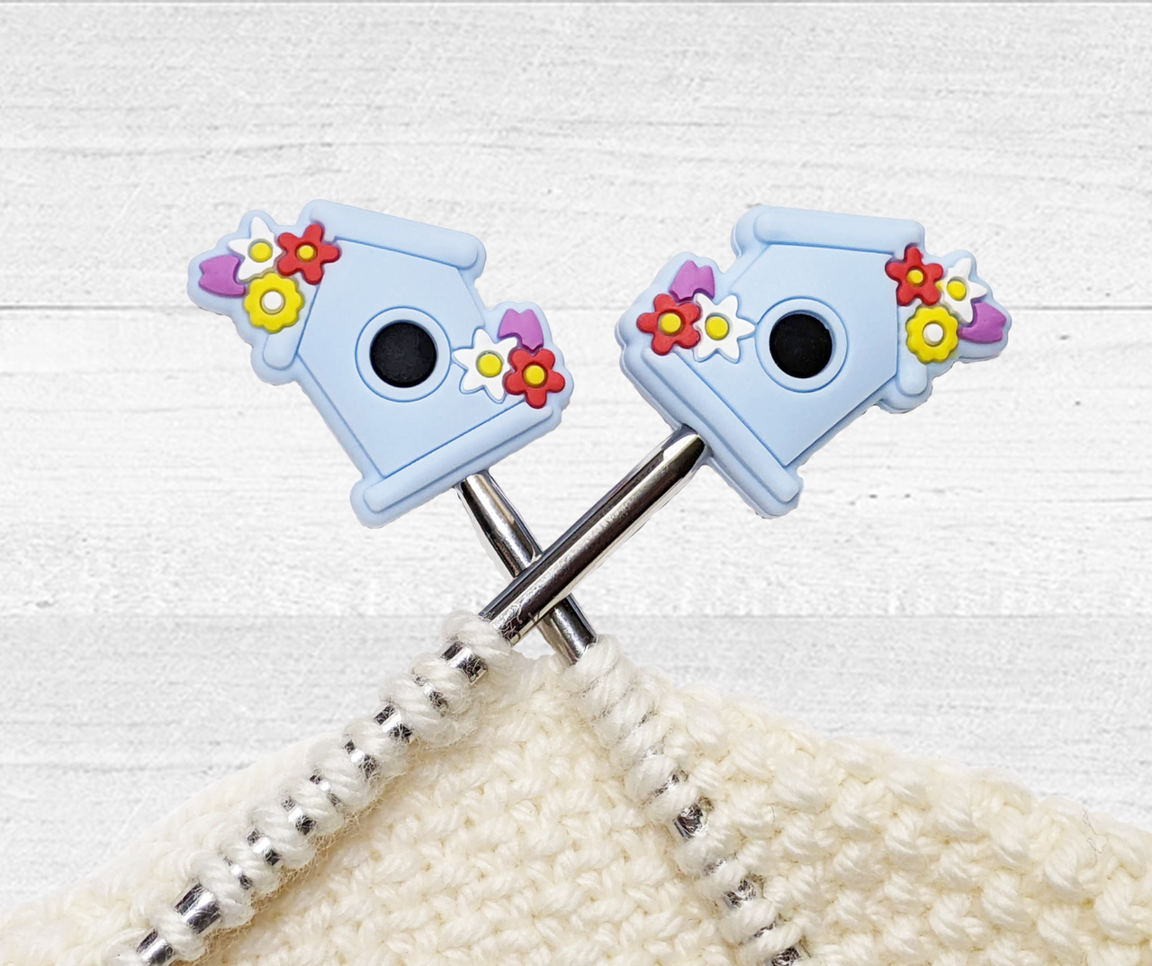 Birdhouse Stitch Stoppers