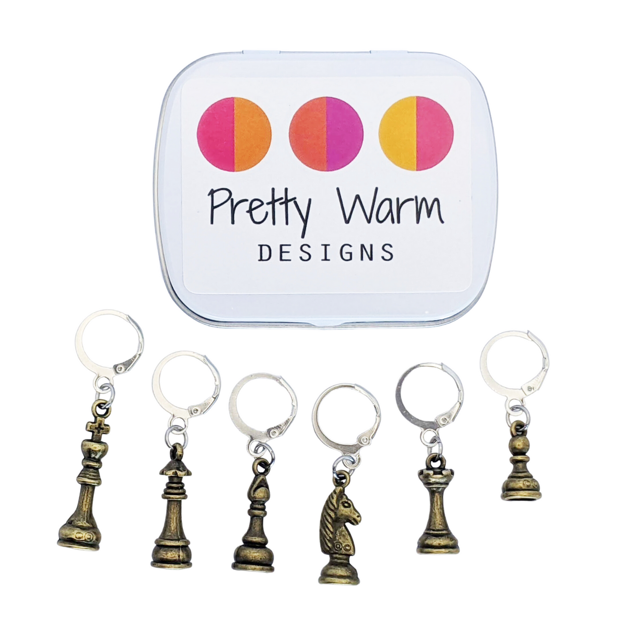 Chess Master Crochet Locking Stitch Markers