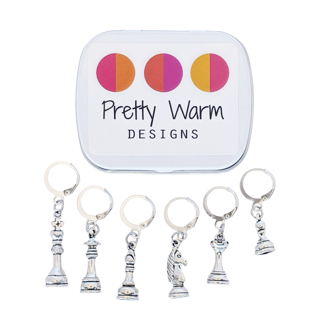 Chess Master Crochet Locking Stitch Markers