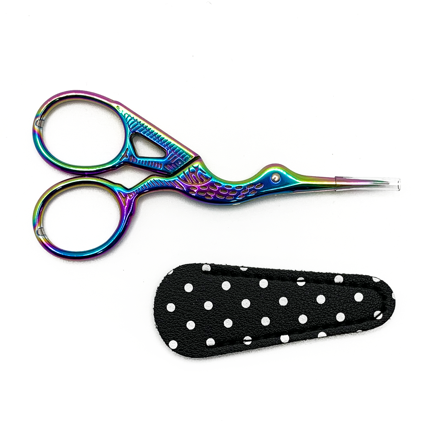 Stork Embroidery Scissors and Sheath  Knitting Notions – Pretty Warm  Designs